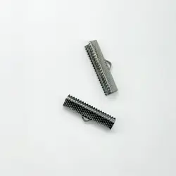 Plochá zamačkávací koncovka 25mm platina